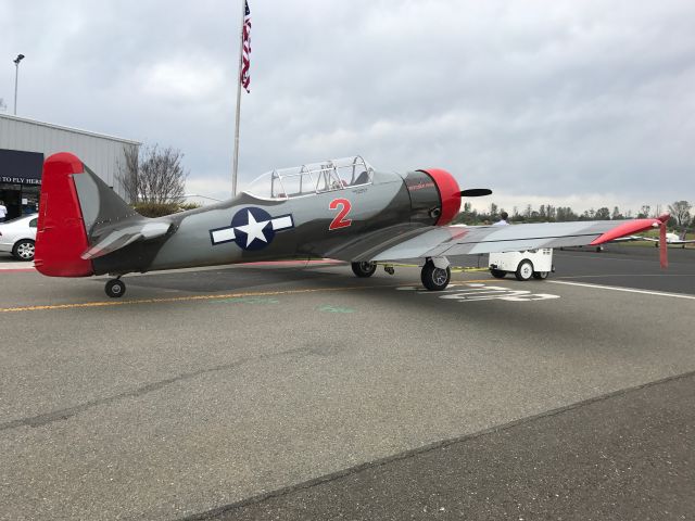 North American T-6 Texan (N4485) - T-6 at KAUN