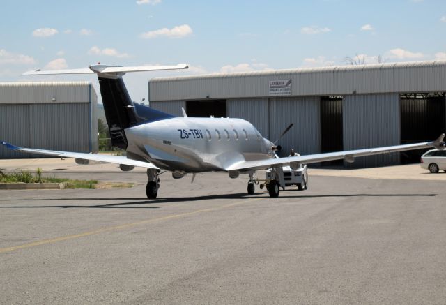 Pilatus PC-12 (ZS-TBV)