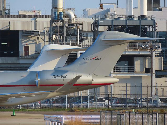 BOMBARDIER BD-700 Global 7500 (9H-VIK) - Photo taken on Mar 15, 2023.br /VJT712 GMP-NRT-CTS