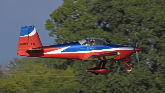 Vans RV-7 (N81BX) - Departing AirVenture 2023 on runway 18R.