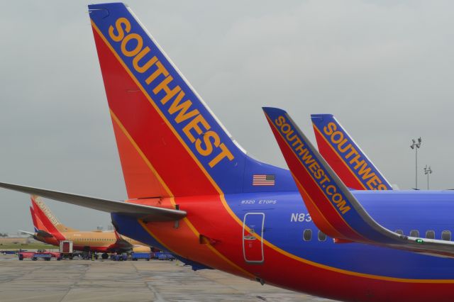 Boeing 737-800 (N8320J) - at KHOU - 5/3/17