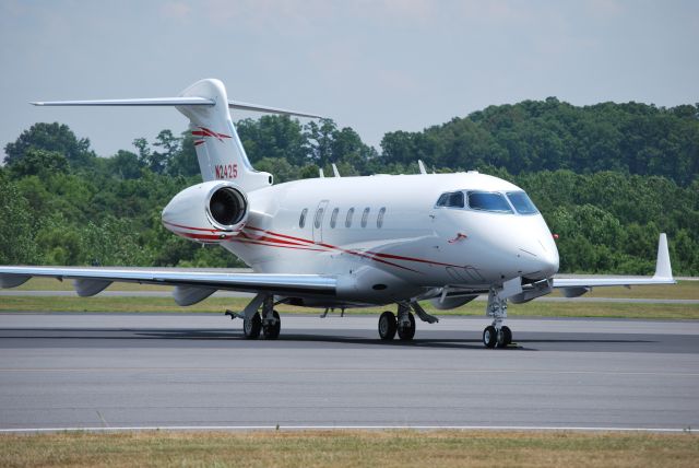 Bombardier Challenger 300 (N2425) - VESEY AIR LLC at KJQF - 7/15/14