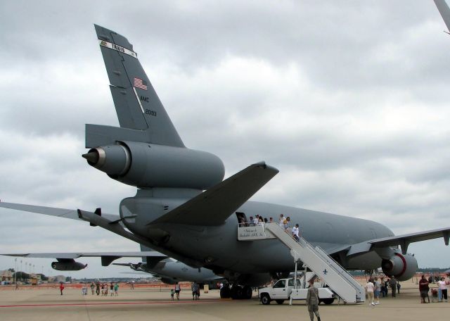 McDonnell Douglas DC-10 (82-0193) - At Barksdale Air Force Base. MD KC-10,,,,,when i put in KC10, it said invalid aircraft so i dont like leaving boxes blank so i went ahead and put in DC10. Just an explanation.