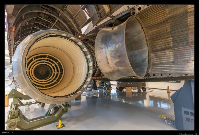 Lockheed Blackbird — - Business end of a J58