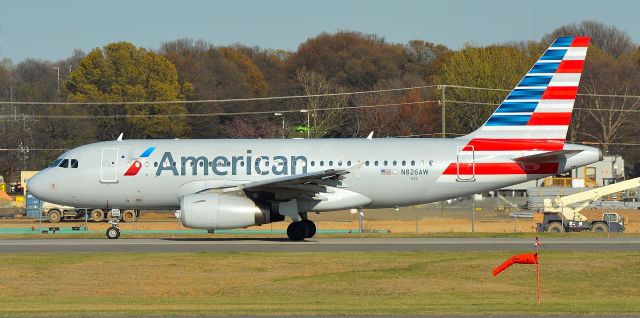 Airbus A319 (N826AW) - 3/9/17