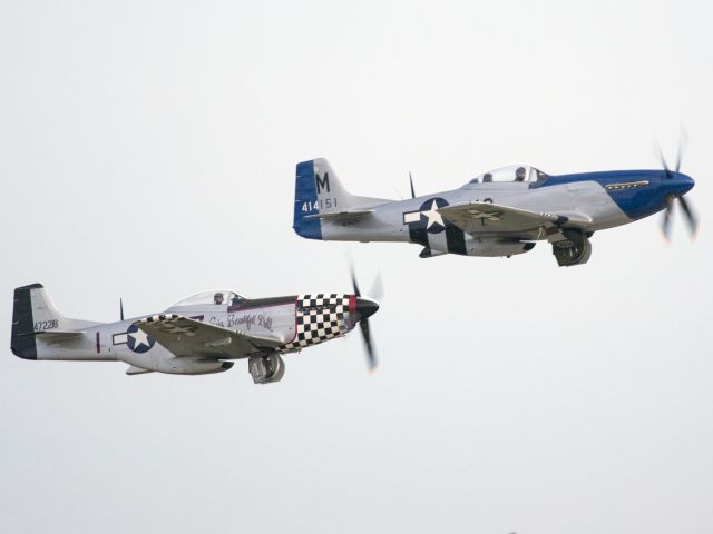 North American P-51 Mustang (N5427V) - Oshkosh 2013!