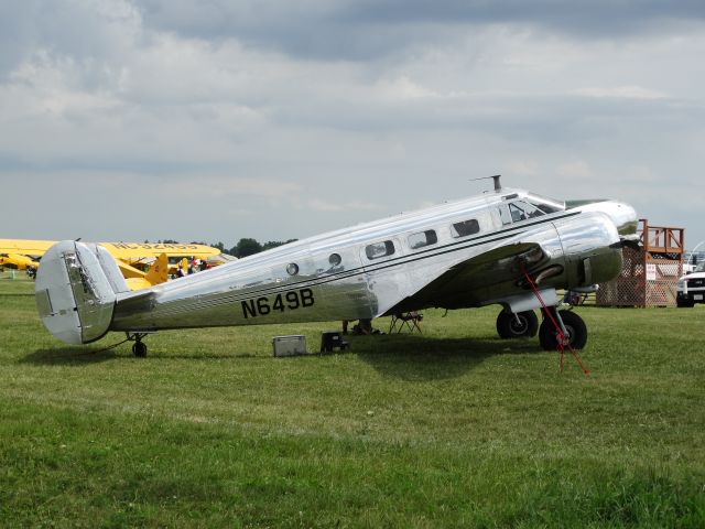 N649B — - BEECHCRAFT D-18S