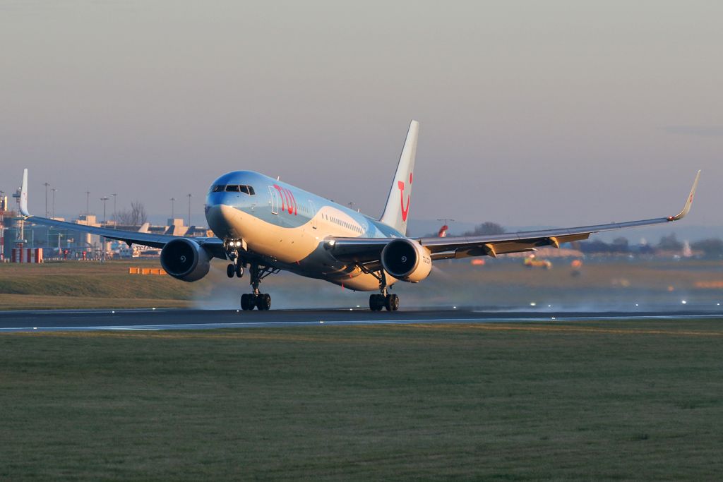 BOEING 767-300 (G-OBYH) - TOM216 off to Boa Vista in the Cape Verde Islands