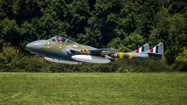 F+W EMMEN Vampire (N593RH) - de Havilland Vampire