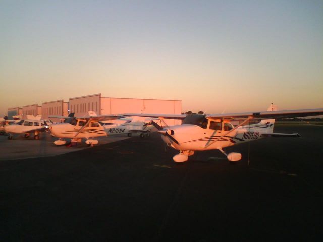 Cessna Skyhawk (N6059D) - Our two G1000 Cessna Skyhawks on the ramp at Sarasota Florida. The Skyhawk is one of the best training aircraft ever built.