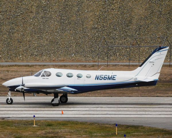 Cessna 340 (N56ME) - Departing out to KETC