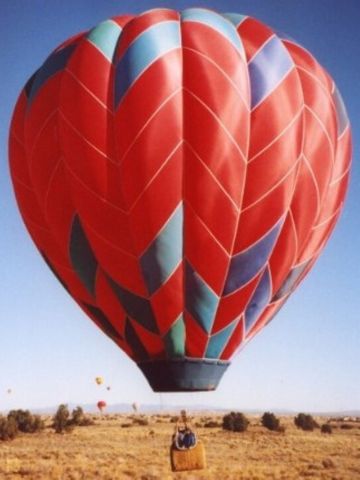 Unknown/Generic Balloon (N2580A) - This was the first flight of my balloon, on 9-7-1999. In Albuquerque, New Mexico. USA.