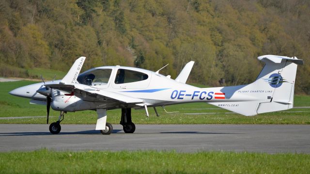 Diamond Twin Star (OE-FCS) - April 10, 2023 Flight Charter Linz