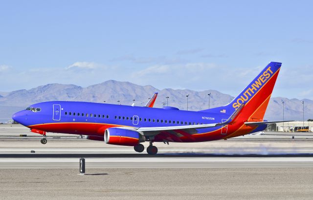 Boeing 737-700 (N780SW) - N780SW Southwest Airlines 2000 Boeing 737-7H4 - cn 27885 / ln 643 - Las Vegas - McCarran International (LAS / KLAS)br /USA - Nevada, February 27, 2014br /Photo: Tomás Del Coro