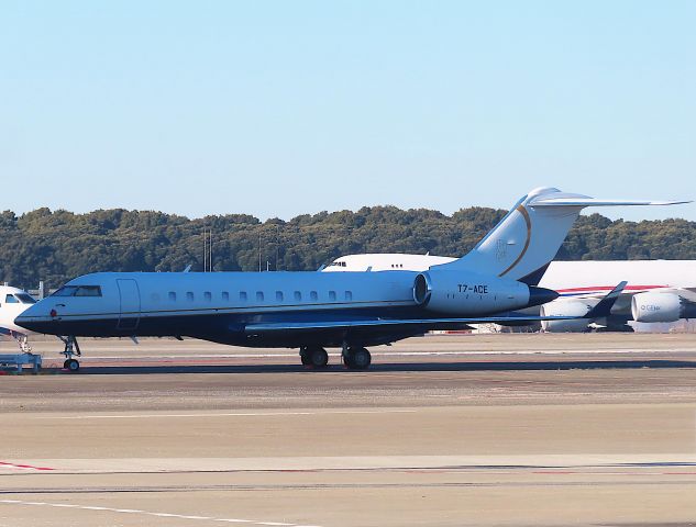 Bombardier Global 5000 (T7-ACE) - Photo taken on Jan 29, 2023.