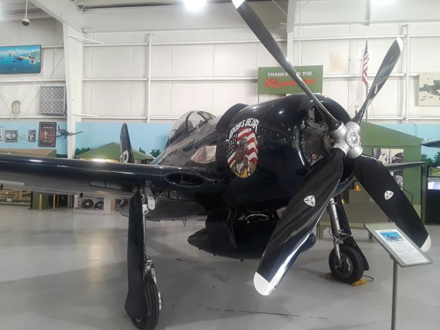 Grumman G-58 Bearcat (N700A) - Grumman F8F Bearcat on display at Palm Springs Air Museum