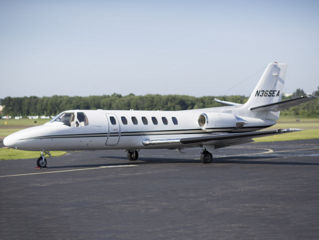 Cessna Citation V (N365EA) - This fine Citation V is available for charter in the Northeast from CFM Corporate Flight Management. ARG/US Platinum.