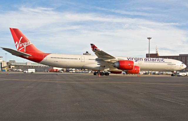 Airbus A340-600 (G-VBUG) - "LADY BIRD" 