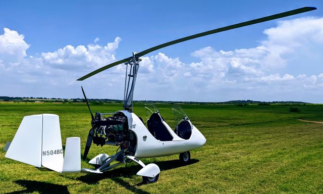 Unknown/Generic Ultralight autogyro (N504BC) - At Fainting Goat field near Blum, TX