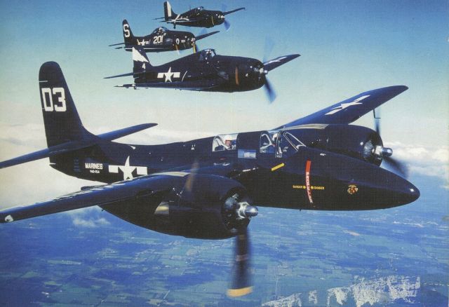 Grumman G-51 Tigercat (N700F) - scanned from postcard