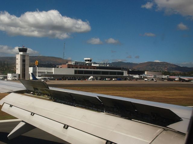 Boeing 737-700 — - International Terminal with AA 757, Aerolineas Sosa Let 410 on the ground.