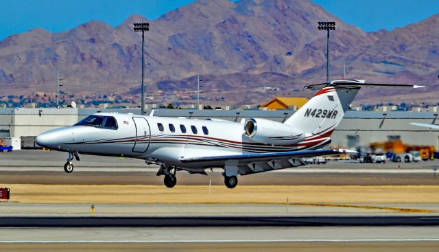 Cessna Citation CJ4 (N429MR) - N429MR 2010 CESSNA 525C s/n 525C0011 - Las Vegas - McCarran International (LAS / KLAS)br /USA - Nevada, March 16, 2016br /Photo: Tomás Del Coro