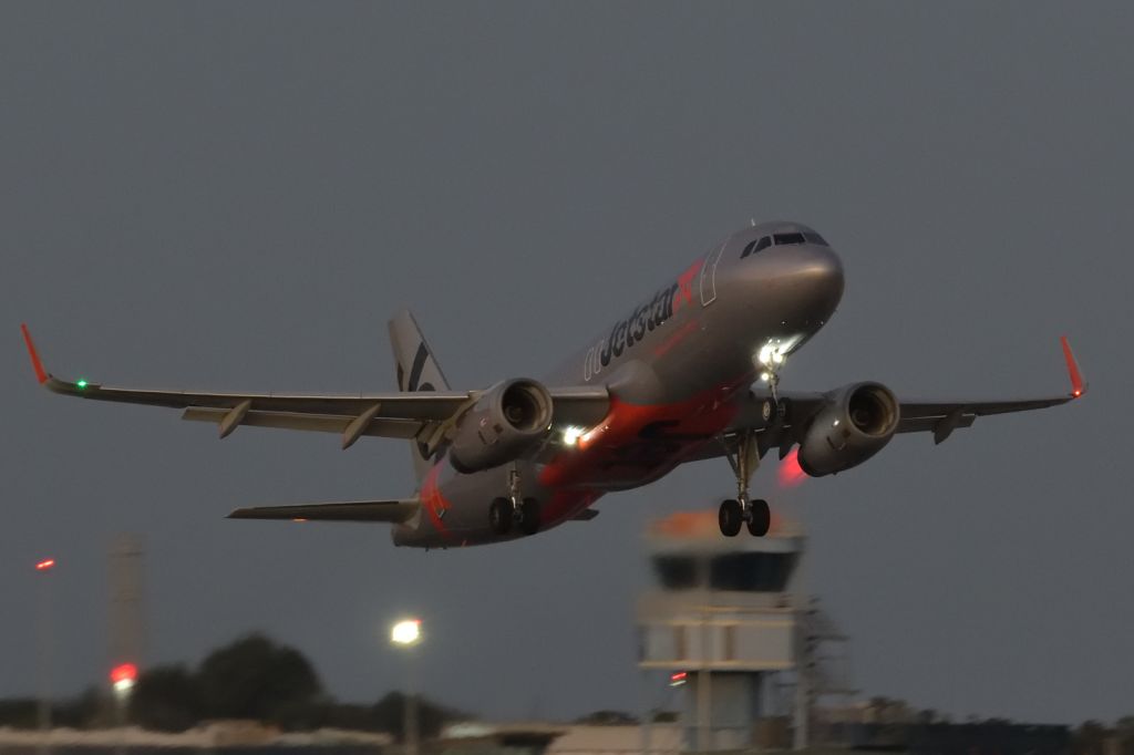 Airbus A330-200 (VH-YXW) - ADELAIDE AIRPORT , Thursday March 10, 2022. It's not what it seems.