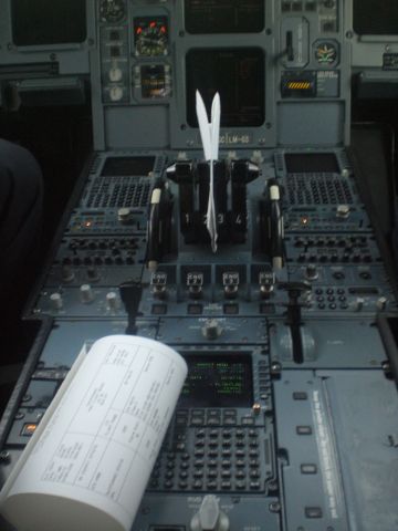 Airbus A340-300 (D-AIGC) - Cockpit of A346