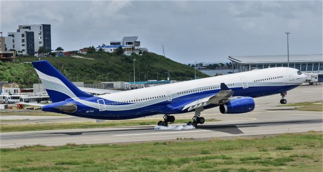 Airbus A330-300 (9H-TAJ) - HiFly Airbus A333 9H-TAJ landing at St Maarten from Portugal.