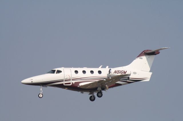 Beechcraft Premier 1 (N51GM) - Landing at Flagstaff Pulliam Airport, September 17 2018. 