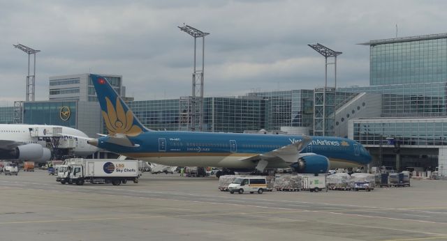 Boeing 787-9 Dreamliner — - Terminal 2 at FRA 