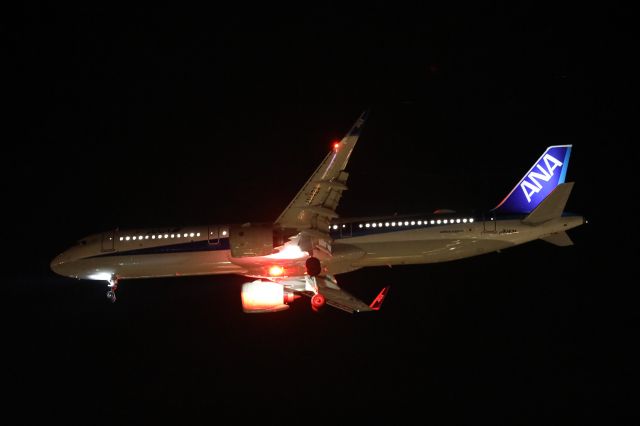 Airbus A321neo (JA142A) - December 14rh 2021:HND-HKD.