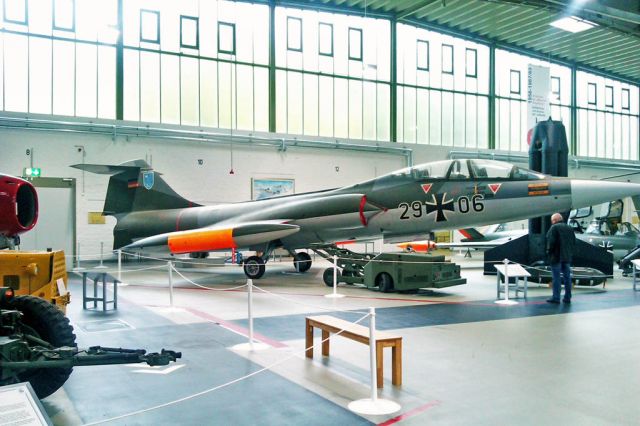 Canadair CL-201 Starfighter (N2906) - Lockheed TF-104G 29+06 Luftwaffe Museum AB Gatow, Berlin. October 2014.