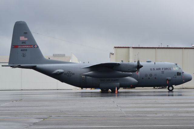 Lockheed C-130 Hercules (74-1659) - Ohio ANG, 179th Airlift Wing on Wilson Air ramp at KCLT - 4/7/18 