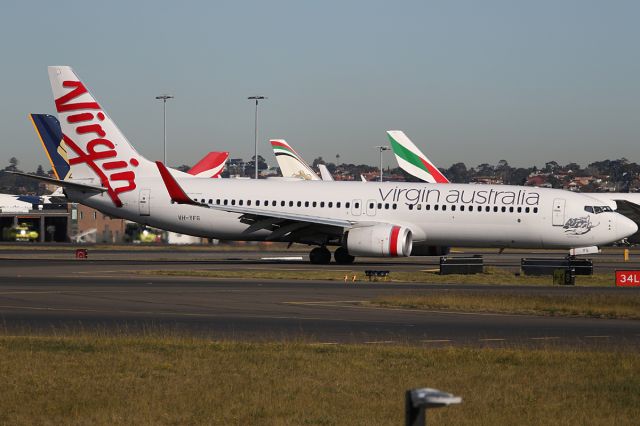 Boeing 737-800 (VH-YFG) - on 13 August 2019