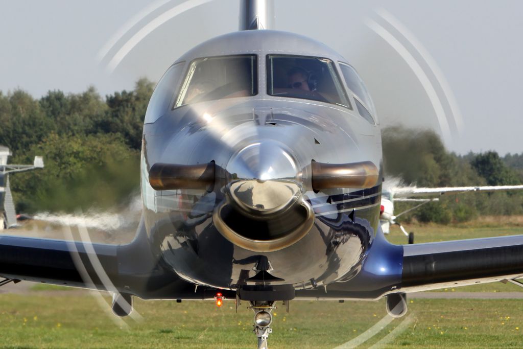 Pilatus PC-12 (PH-JFS) - More of me at:  http://www.sgmst.nl/photo-portal/photo-portal.htm ...and search for "photographer" Peter Maassen.