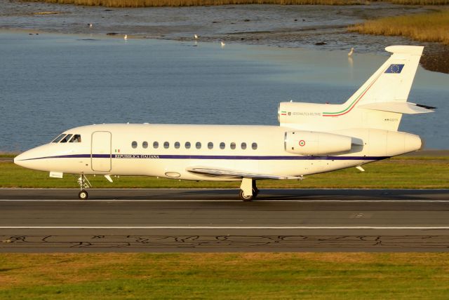 Dassault Falcon 900 (APJ62210) - 'Italian Air Force 3125' arriving from Rome via Shannon