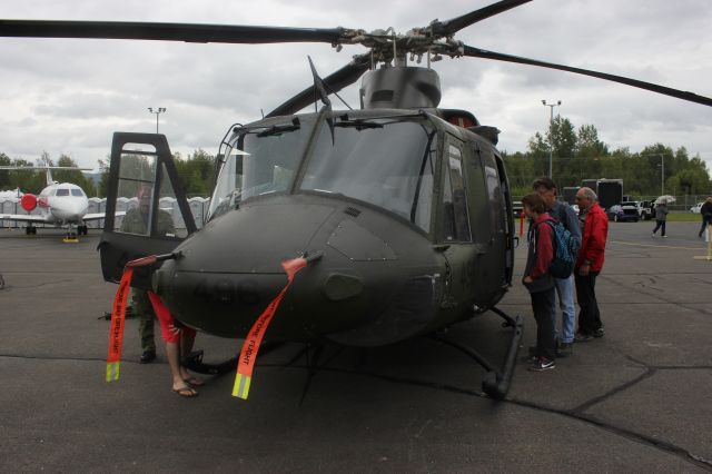 14-6496 — - Spectacle aérien Aéroport des cantons Bromont CZBM QC 16-08-2014 Bell CH-146 Griffon 146496