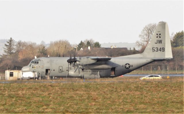 Lockheed C-130 Hercules (16-5349) - "cnv3962" usn c-130t 165349 at shannon 12/12/20.