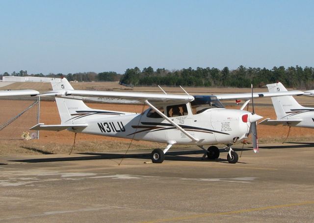 Cessna Skyhawk (N31LU) - Parked at Longview/East Texas Regional.