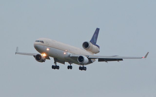 Boeing MD-11 (N776ML) - international aerospace group md-11f n776ml (ex-saudi cargo hz-anc) about to land at shannon from jeddah 28/1/18.