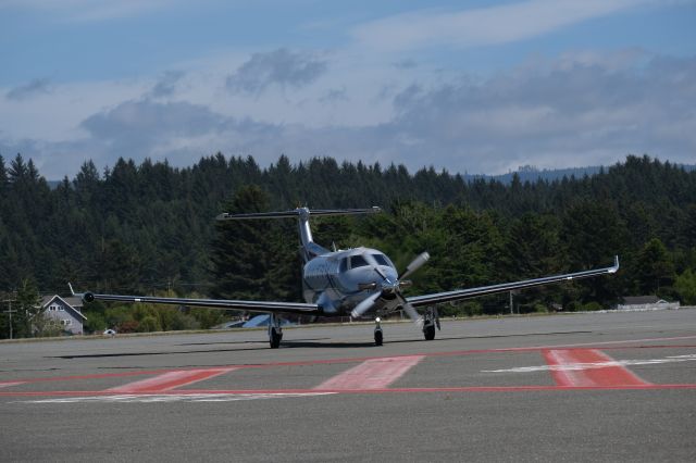 Pilatus PC-12 (N578JZ) - One of my first captures.