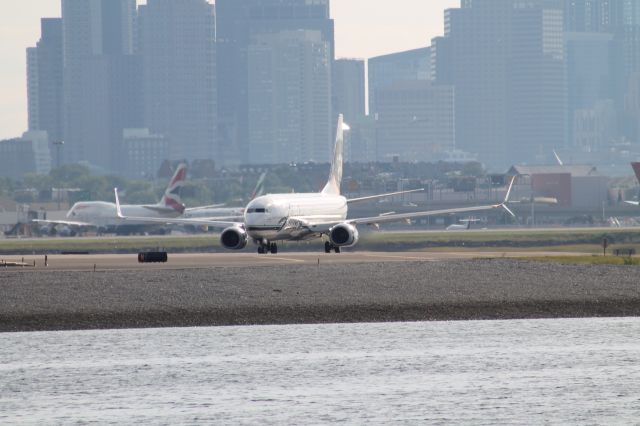 Boeing 737-800 (N517AS) - This 737 with new winglets caught my attention.