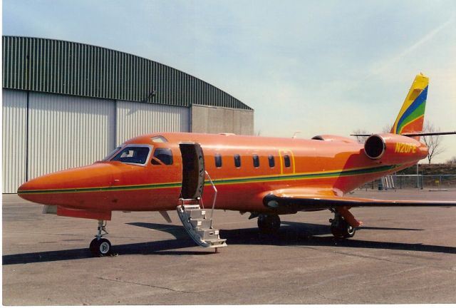 N20FE — - IAI 1125 Astra jet at Minneapolis MN in 1994, I used to fly this plane.