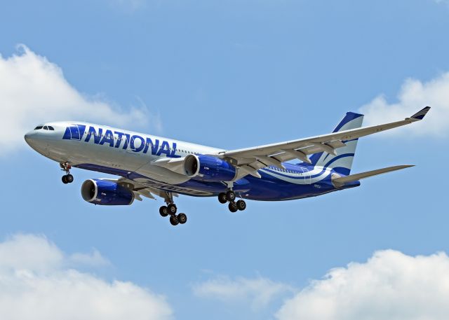 N819CA — - Caught National's only A330 arriving at MCO on Runway 36L on March 30, 2020.  It seems to still be at MCO as there are no other flights showing up on FlightAware for this tail number.