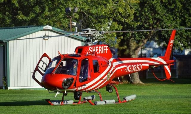 Eurocopter AS-350 AStar (N338SD) - Erie County Sheriff's Office of New York (Air 1)br /Photo Taken September 2017