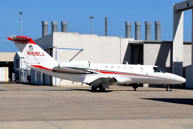 Cessna Citation CJ4 (N159CJ) - Cessna 525C CitationJet CJ4 just after completing delivery flight to Sunshine Coast Airport on Sunday 19 October 2014