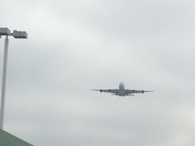 Airbus A380-800 — - I got lucky enough to see this while getting a rental
