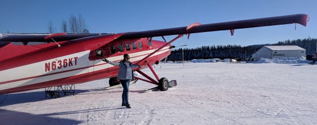 De Havilland Canada DHC-3 Otter (N636KT) - Flightseeing Denali in winter in Talkeetna, AK with K2 Aviation