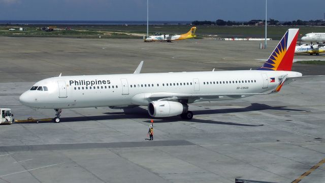 Airbus A321 (RP-C9928) - Philippine airlines A321-231RP-C9928 at Cebu Mactan Airport Philippines 21 Nov 2019